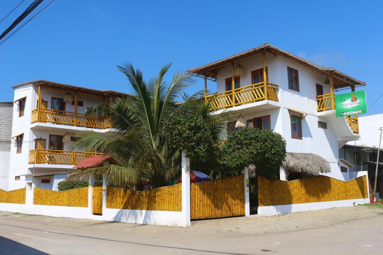 La Mariposa Hostal Olon Bagian luar foto