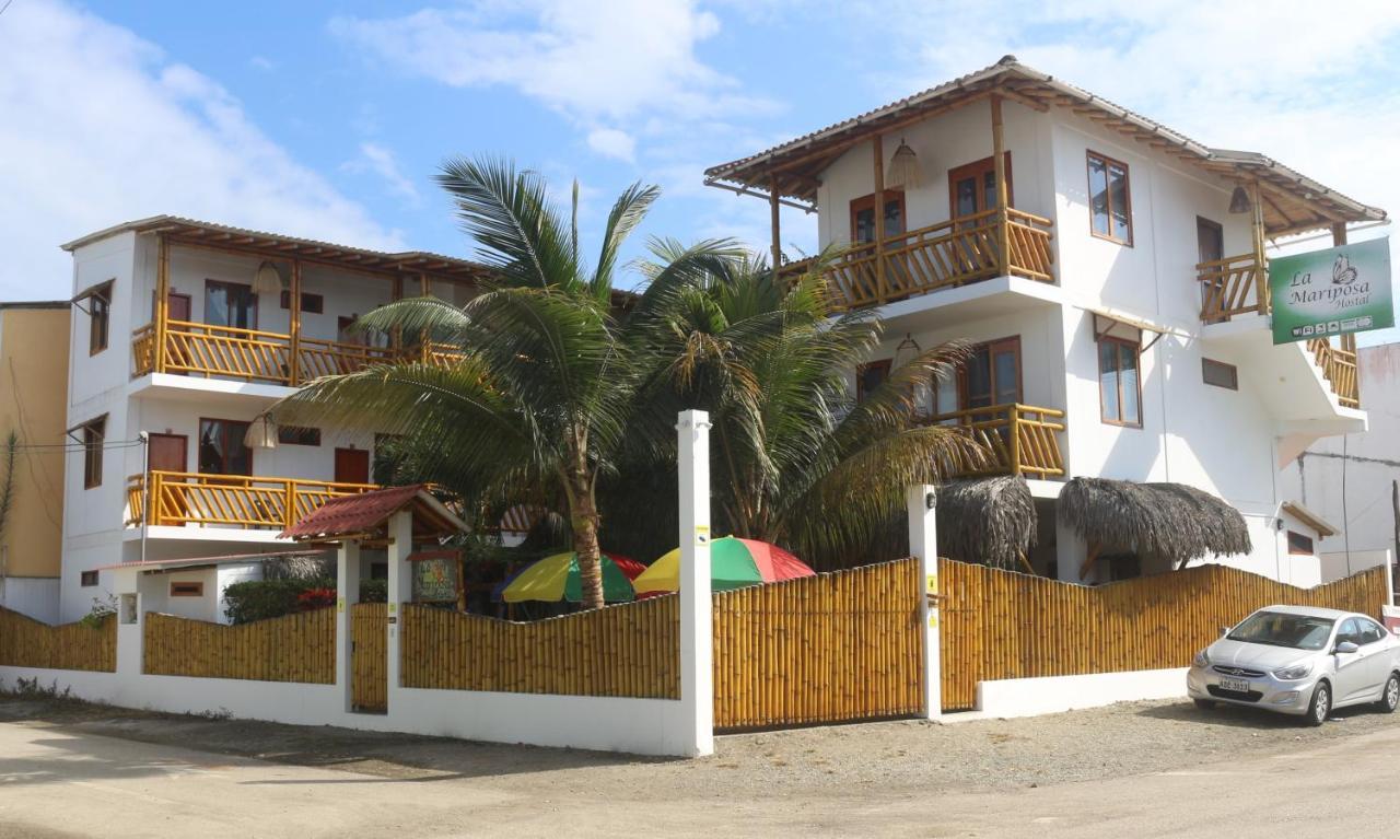 La Mariposa Hostal Olon Bagian luar foto